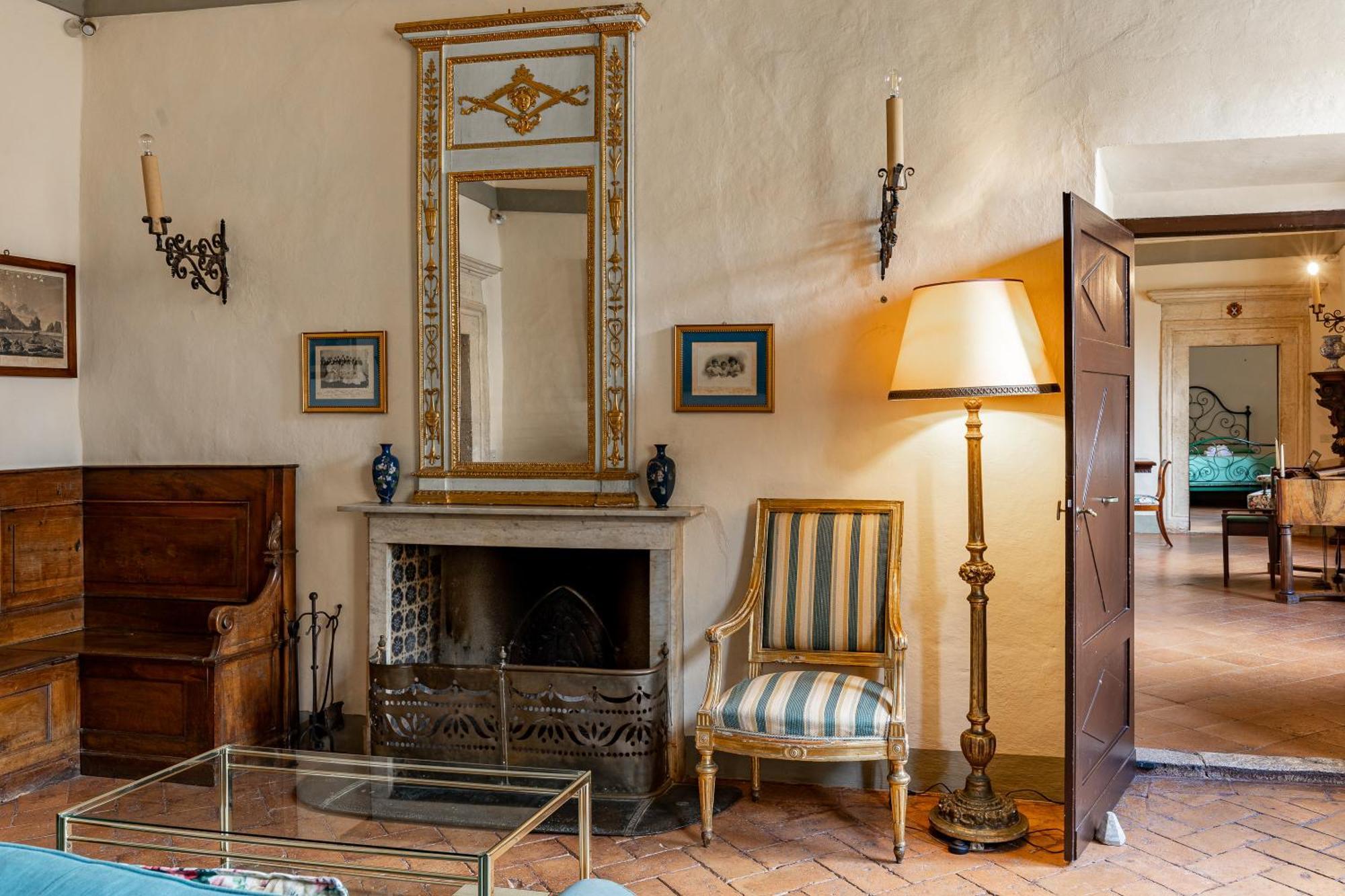 Palazzo Costanti - A 8 Minuti Dalle Terme Apartment San Quirico d'Orcia Luaran gambar