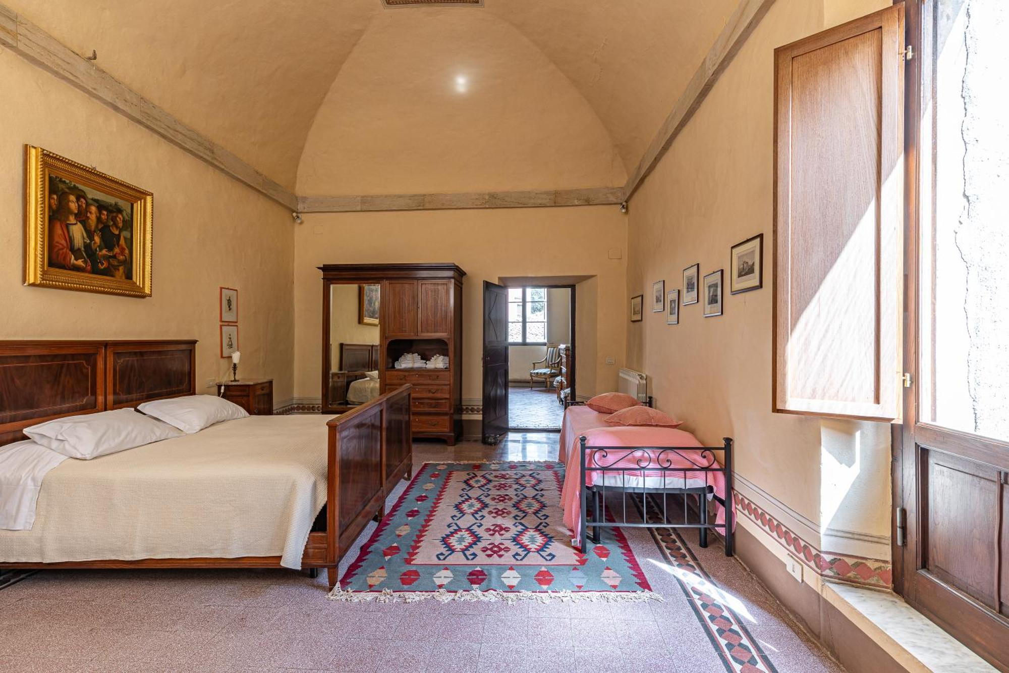 Palazzo Costanti - A 8 Minuti Dalle Terme Apartment San Quirico d'Orcia Luaran gambar