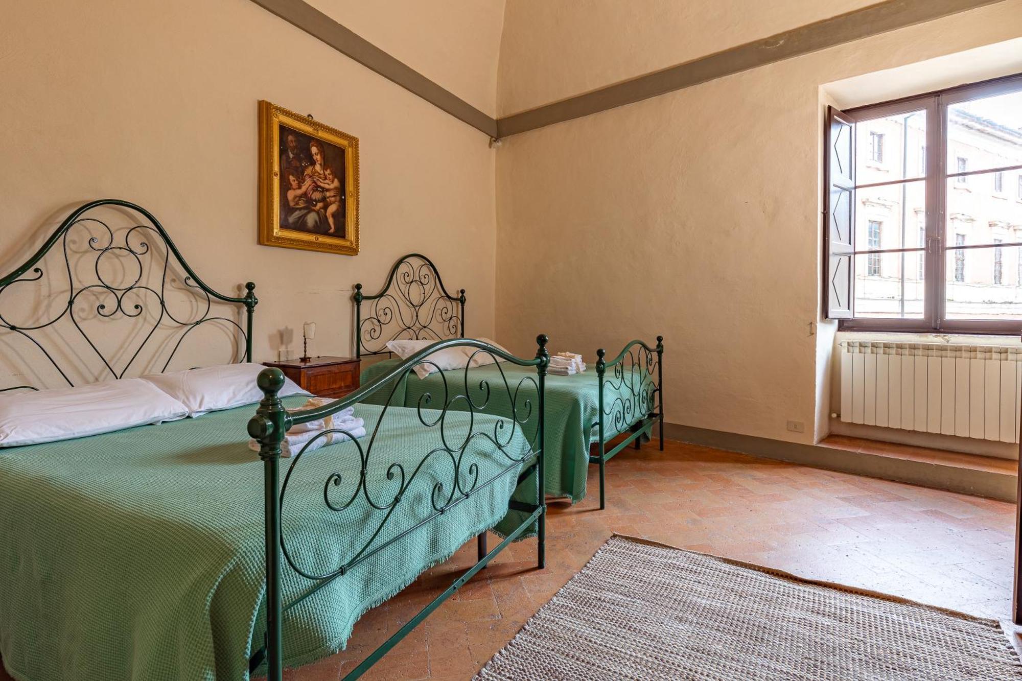 Palazzo Costanti - A 8 Minuti Dalle Terme Apartment San Quirico d'Orcia Luaran gambar