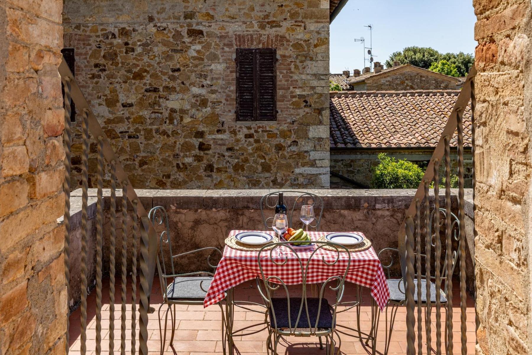 Palazzo Costanti - A 8 Minuti Dalle Terme Apartment San Quirico d'Orcia Luaran gambar